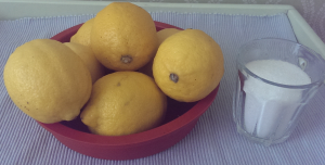 ingredienten citroenlimonade